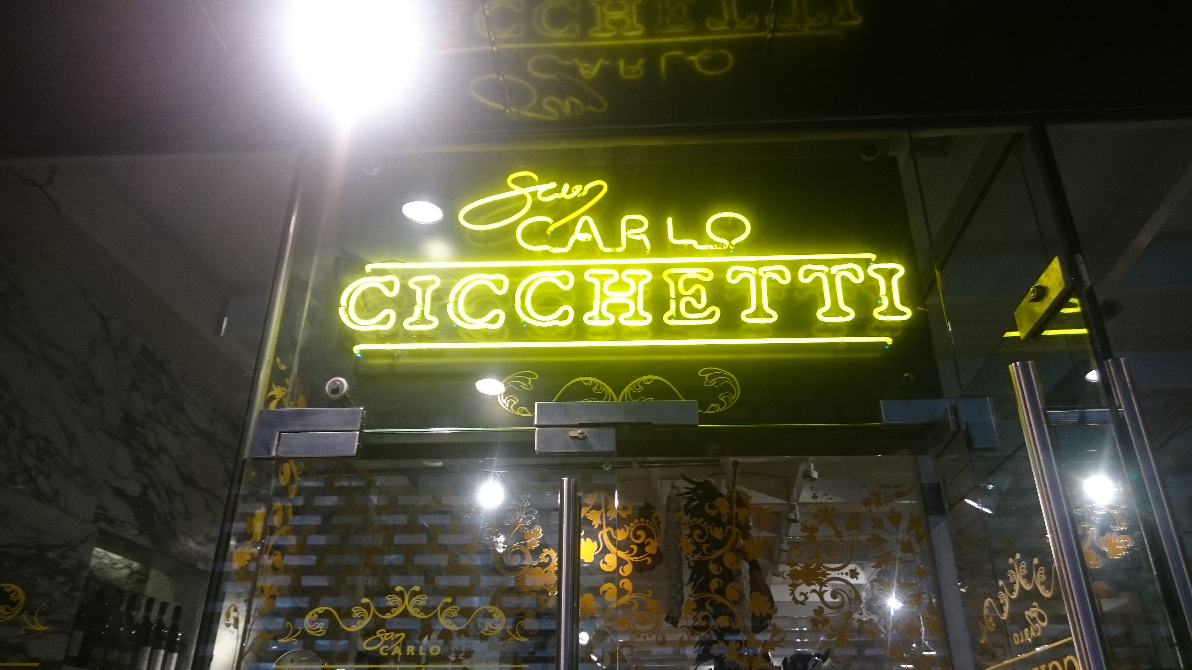 San Carlo, Cicchetti 